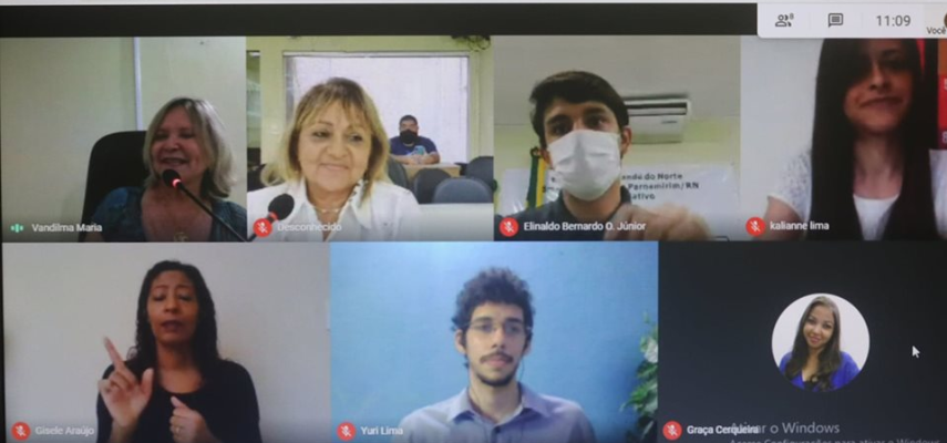 Audiência virtual enfatiza papel do estudante e da juventude nos dias atuais  