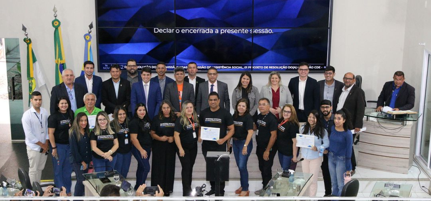 Câmara entrega moções durante Sessão Ordinária nesta terça-feira (14) 