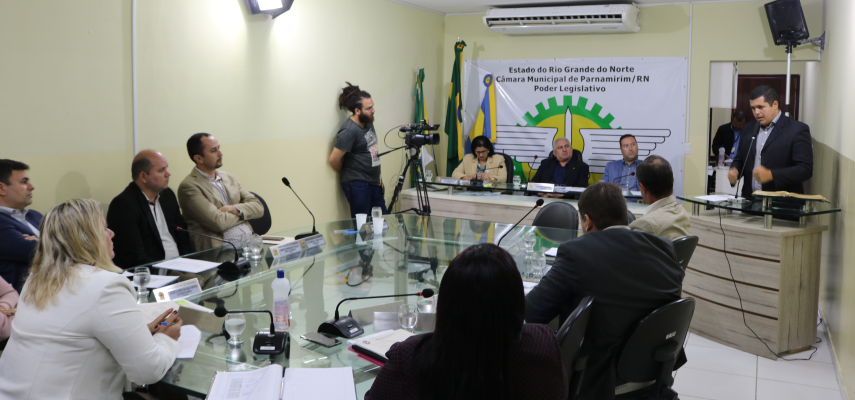 Câmara de Parnamirim prorroga suspensão de atividades