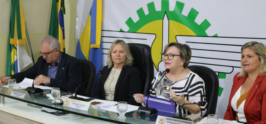 Câmara discute demandas da saúde com secretária municipal