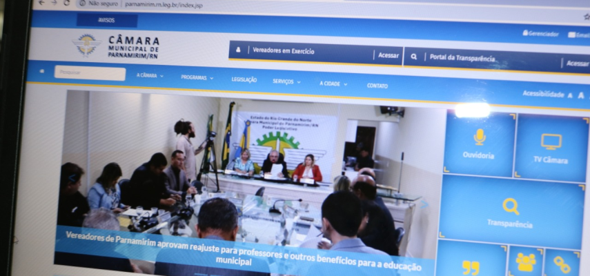 Portal da Câmara tem mais de 26 mil acessos