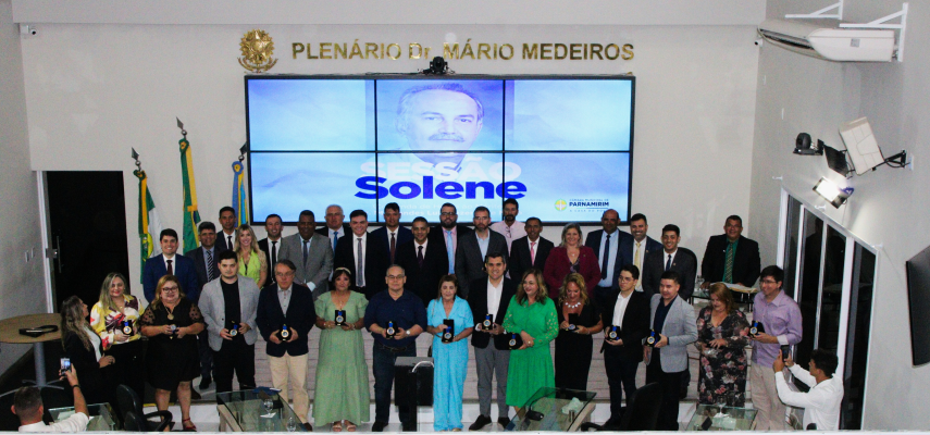 Câmara de Parnamirim entrega a Comenda Dr. Marcondes aos médicos do município