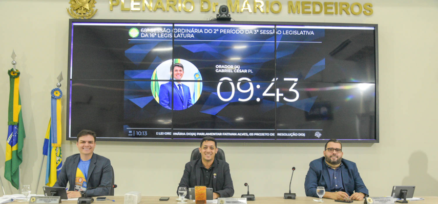 Câmara realiza primeira sessão ordinária após recesso parlamentar