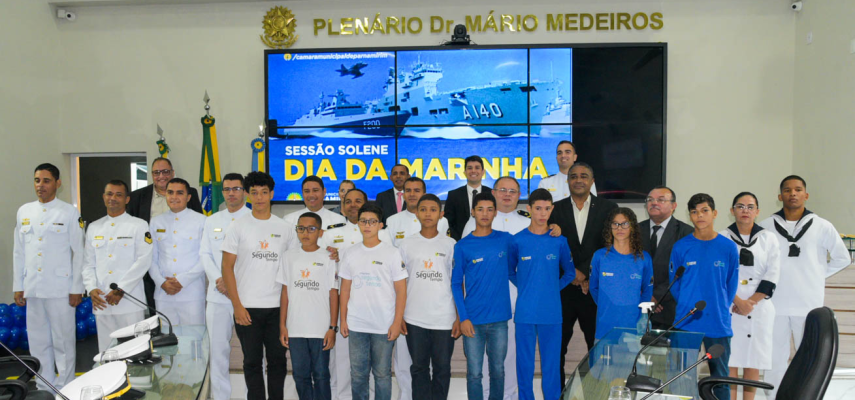 Dia da Marinha é celebrado em solenidade 