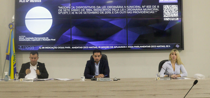 Dois projetos de lei estão entre as aprovações da 47ª Sessão Ordinária