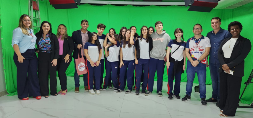 Alunos do colégio Salesiano Dom Bosco visitam Câmara de Parnamirim