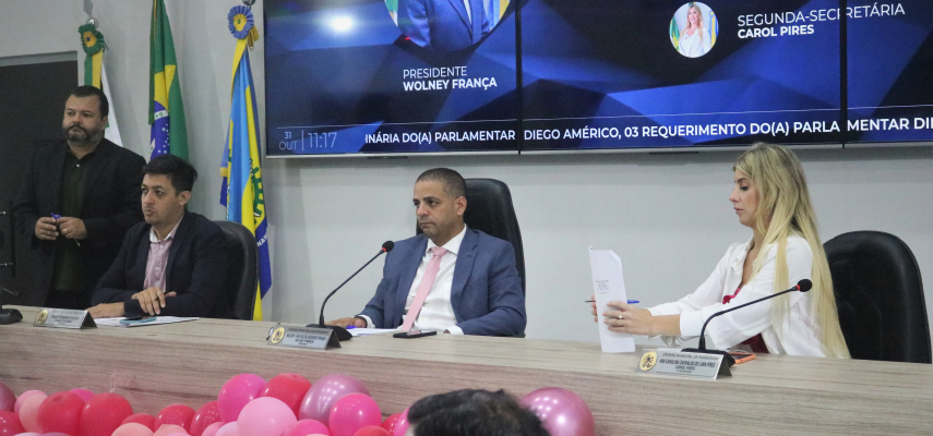 Câmara Municipal realiza sua 110ª Sessão Ordinária