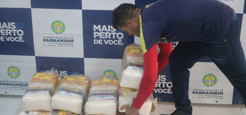 Câmara Solidária recebe doações de empresários e comerciantes do município
