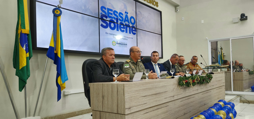 Destaques da Segurança Pública são homenageados na Câmara de Vereadores