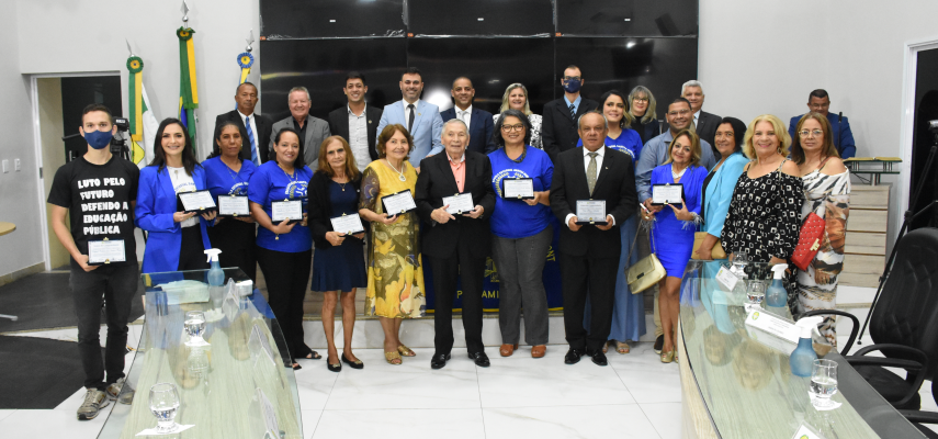 Escola Estadual Santos Dumont é homenageada em Sessão Solene