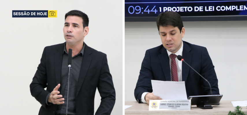 Câmara de Parnamirim discute importantes temas na 118ª Sessão Ordinária 