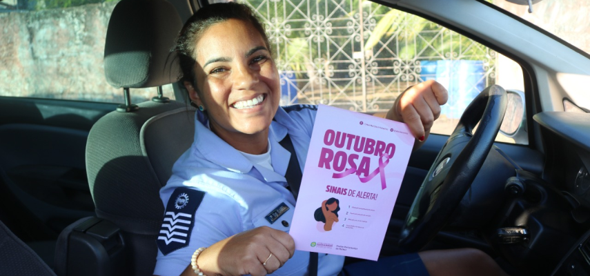 CÂMARA MUNICIPAL REALIZA PITSTOP INFORMATIVO EM PIUM E CONVIDA POPULAÇÃO PARA DIA D DO OUTUBRO ROSA