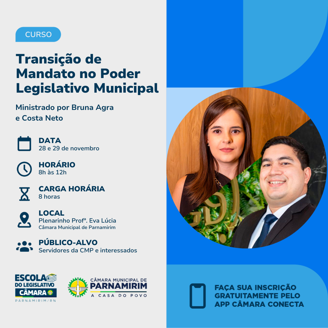 Curso sobre Transição de Mandato