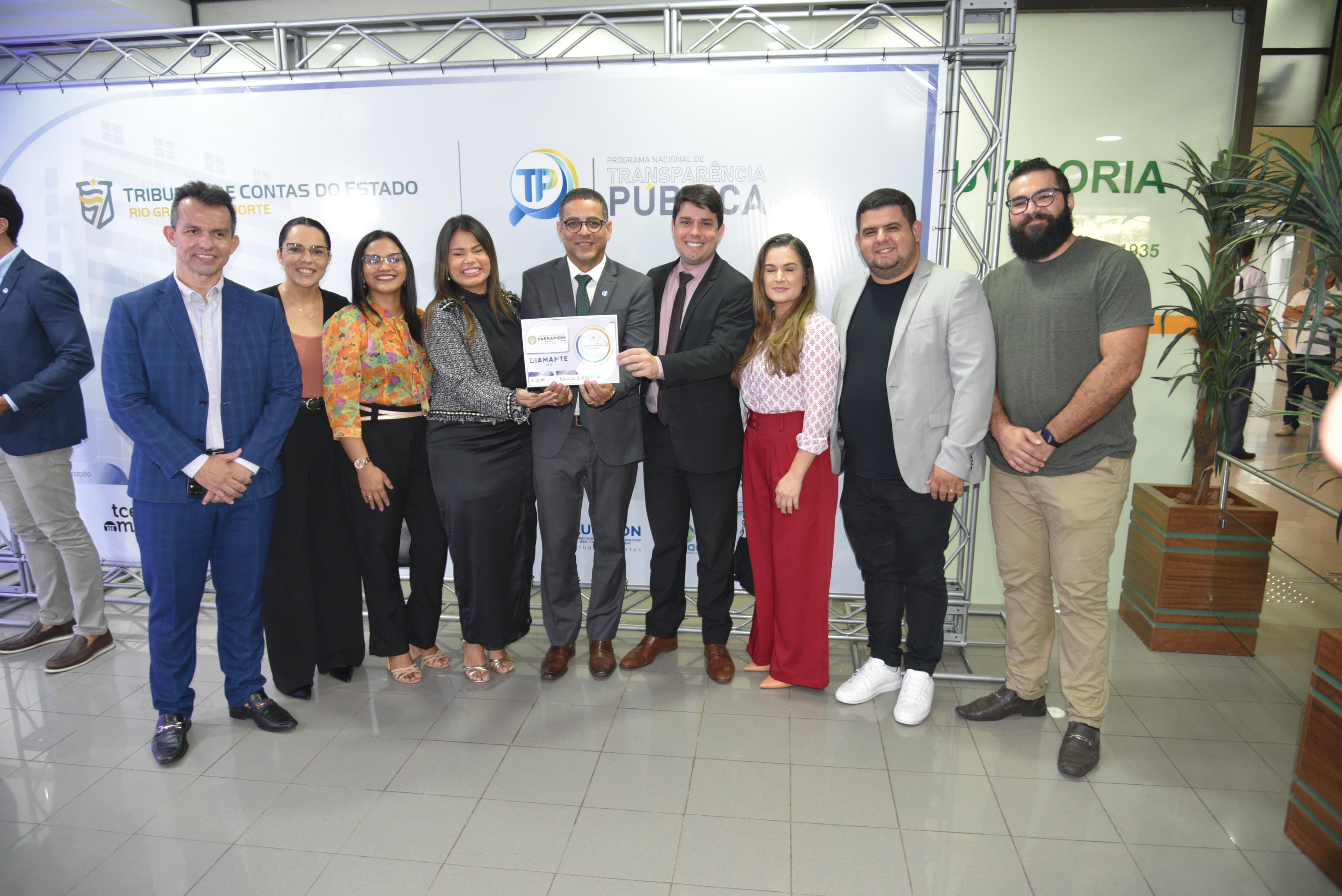 Câmara de Parnamirim é bicampeã em transparência