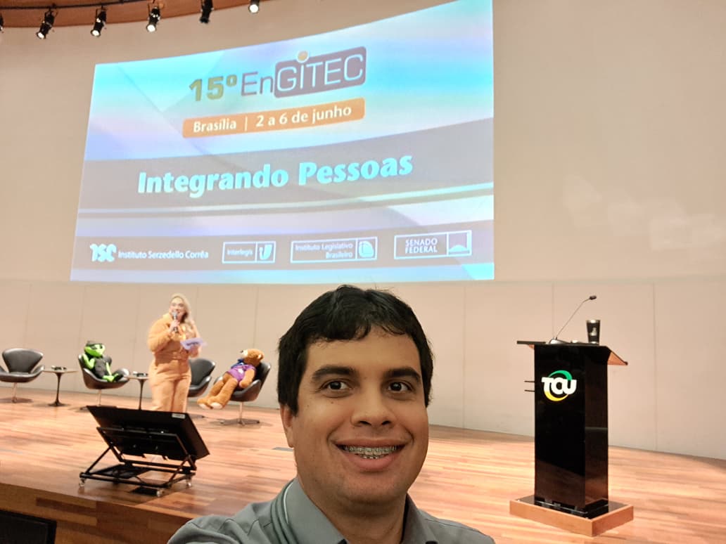 Servidor do Centro de Tecnologia da Informação da Câmara participa da 15ª edição do EnGITEC
