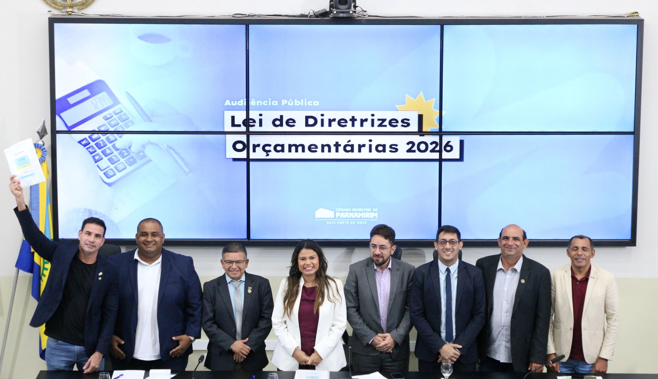 Lei de Diretrizes Orçamentárias para 2026 foi debatida na Câmara de Parnamirim