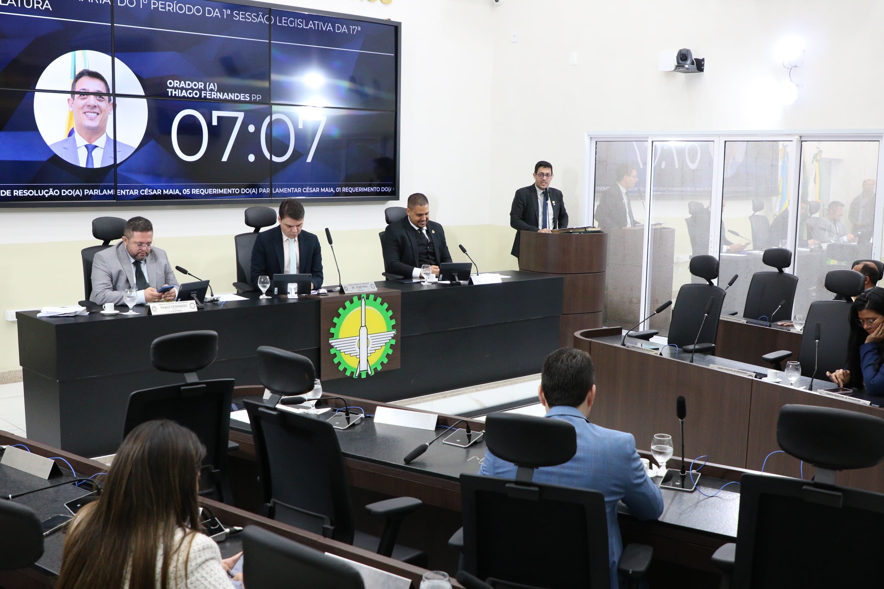 Thiago Fernandes traz tema da violência contra o idoso à Câmara de Municipal de Parnamirim