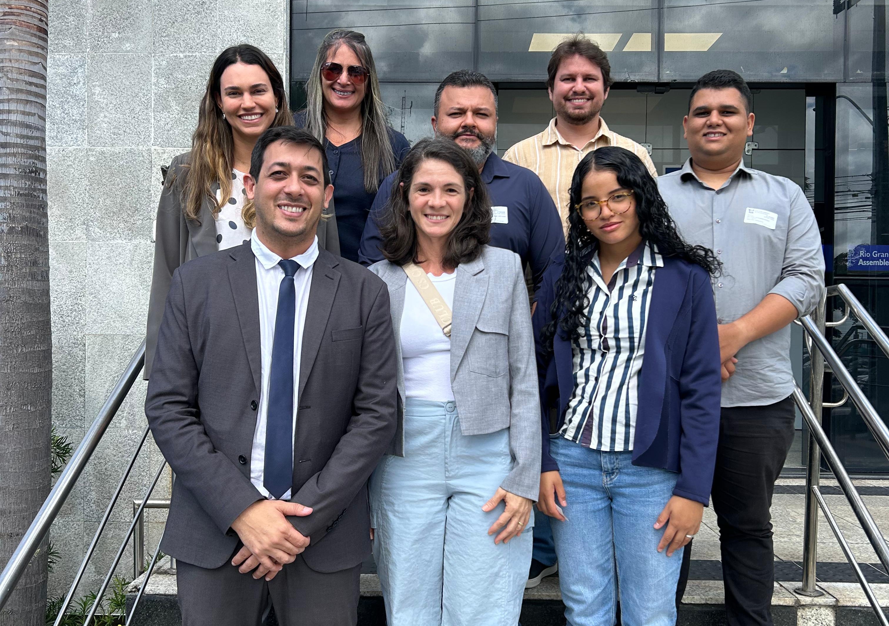 Servidores da Câmara de Parnamirim realizam visita técnica à Assembleia Legislativa do RN