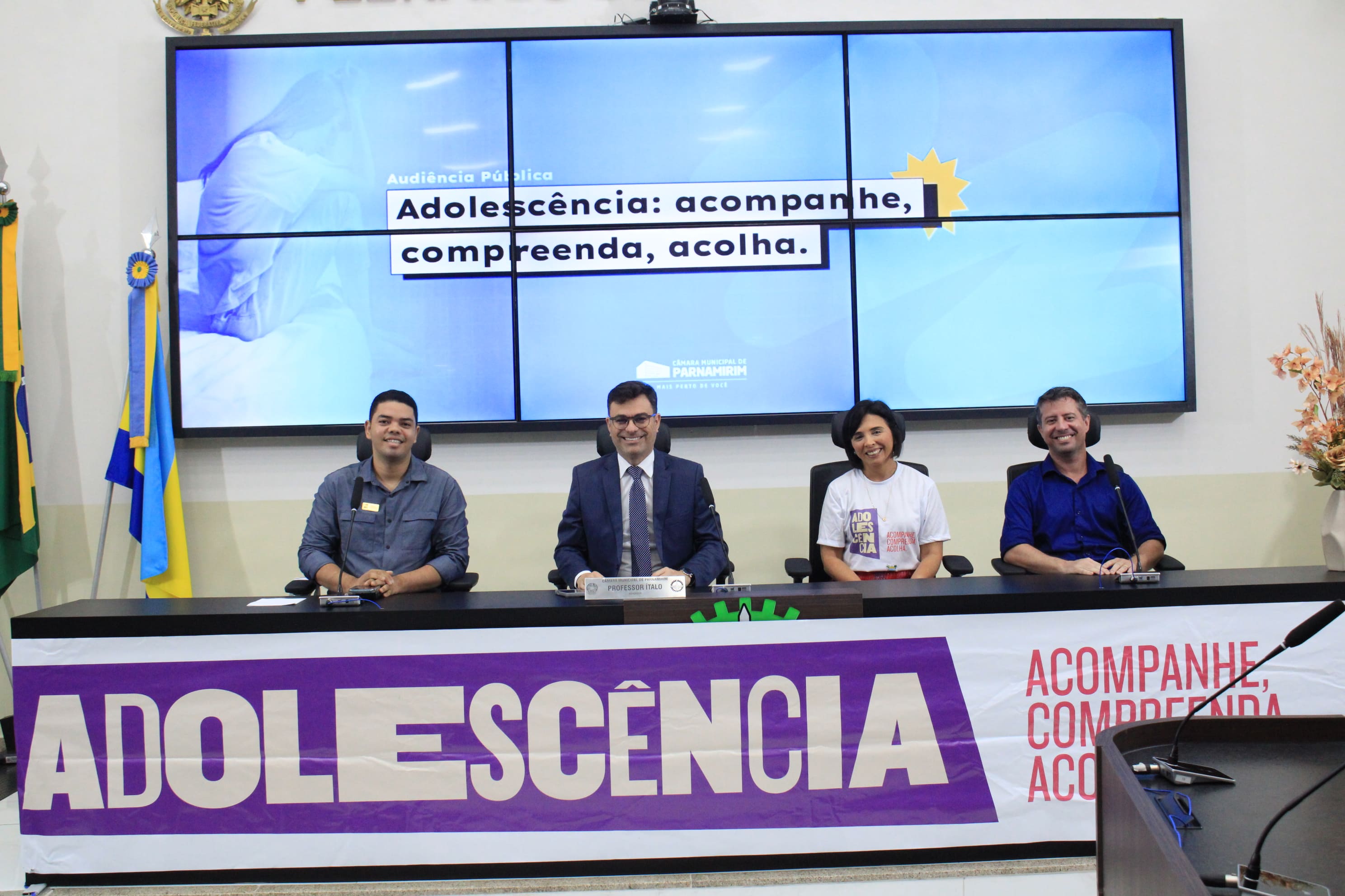 Adolescência foi tema de audiência pública na Câmara de Parnamirim