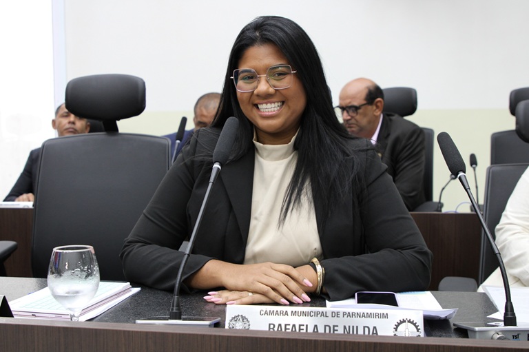 Vereadora Rafaela de Nilda assume Procuradoria Especial da Mulher da Câmara de Parnamirim