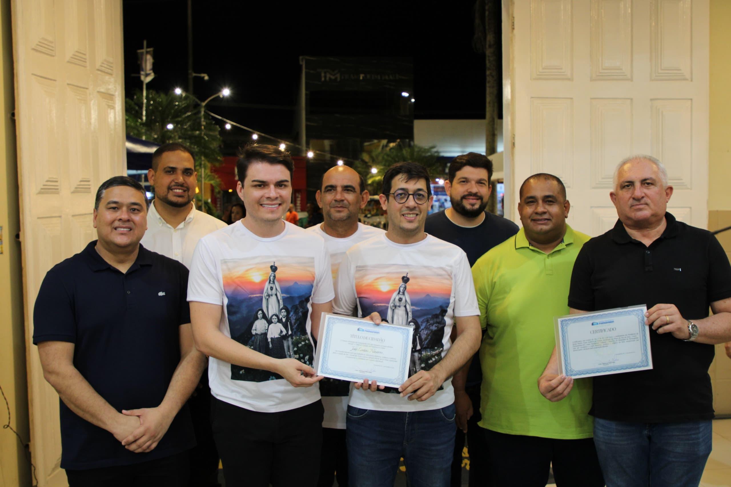 Vereadores e servidores da Casa Legislativa participam de festividades da padroeira de Parnamirim