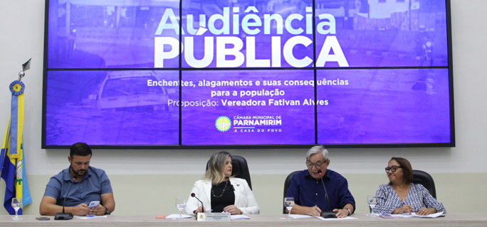 Enchentes e pontos de alagamentos em Parnamirim foram tema de Audiência Pública