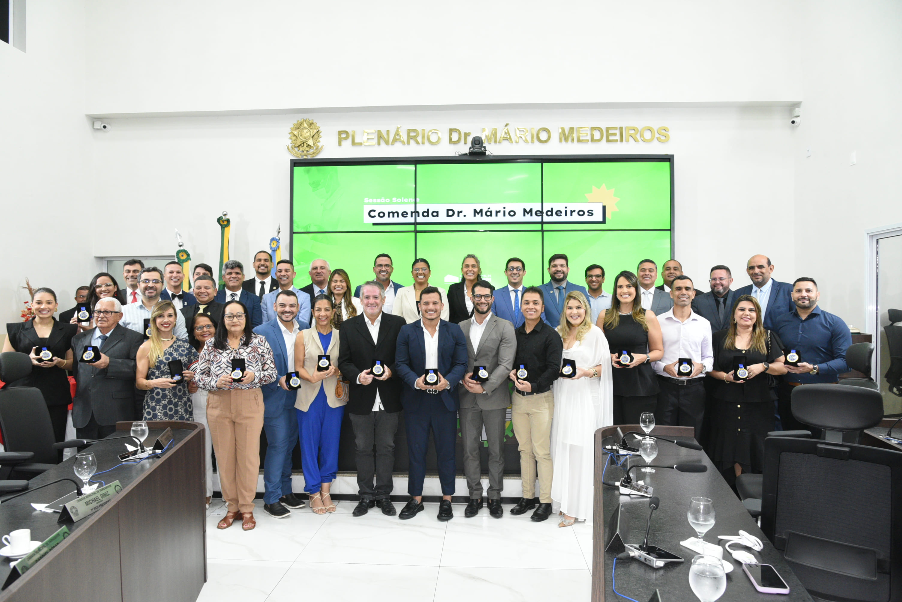 Comenda Dr. Mário Medeiros foi entregue a dentistas do município