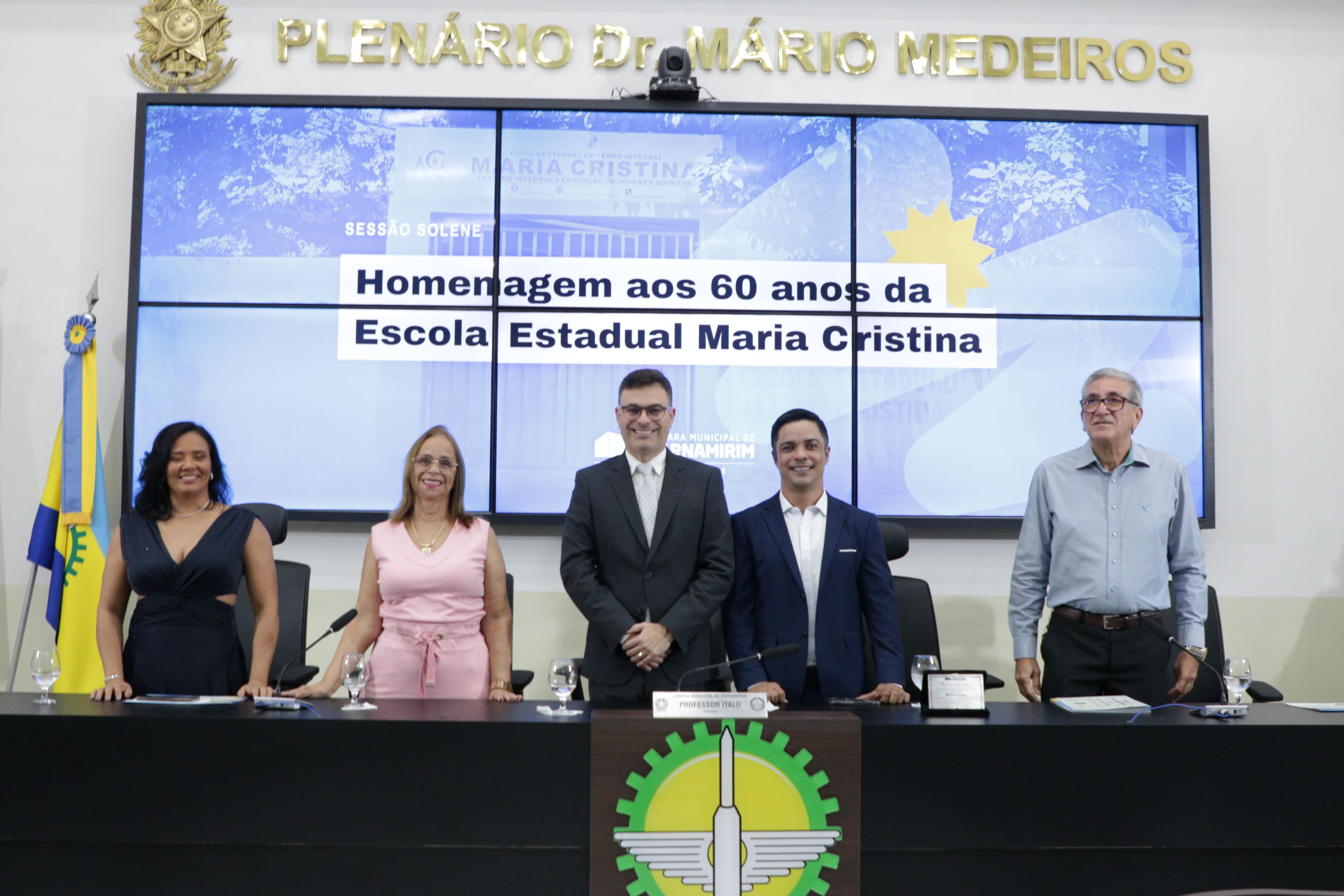 60 anos da Escola Maria Cristina é celebrado na Câmara de Parnamirim