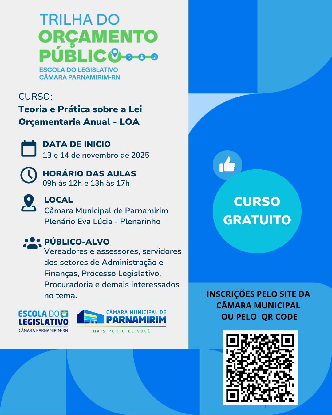 Escola do Legislativo oferta curso sobre a Lei Orçamentária Anual