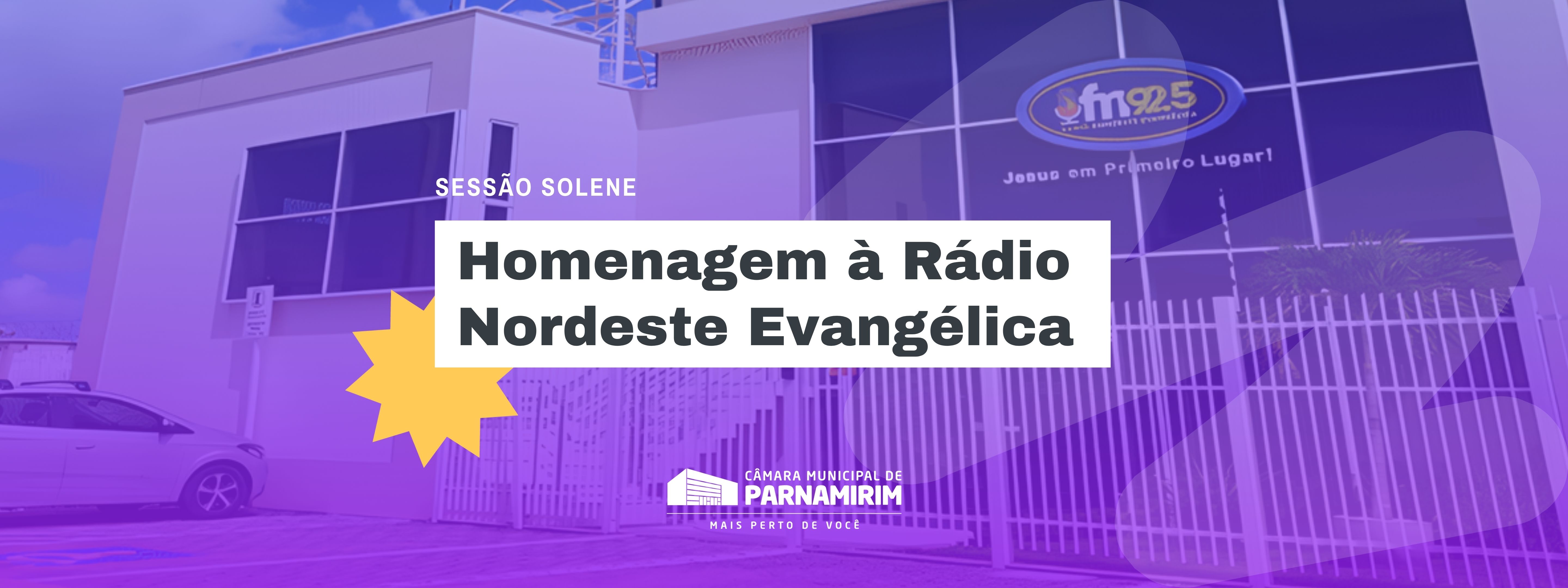 Rádio Nordeste será homenageada em sessão solene