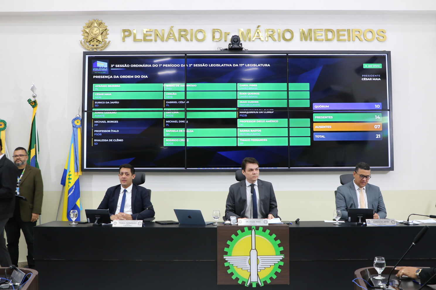 Temas sobre saúde são discutidos na sessão ordinária