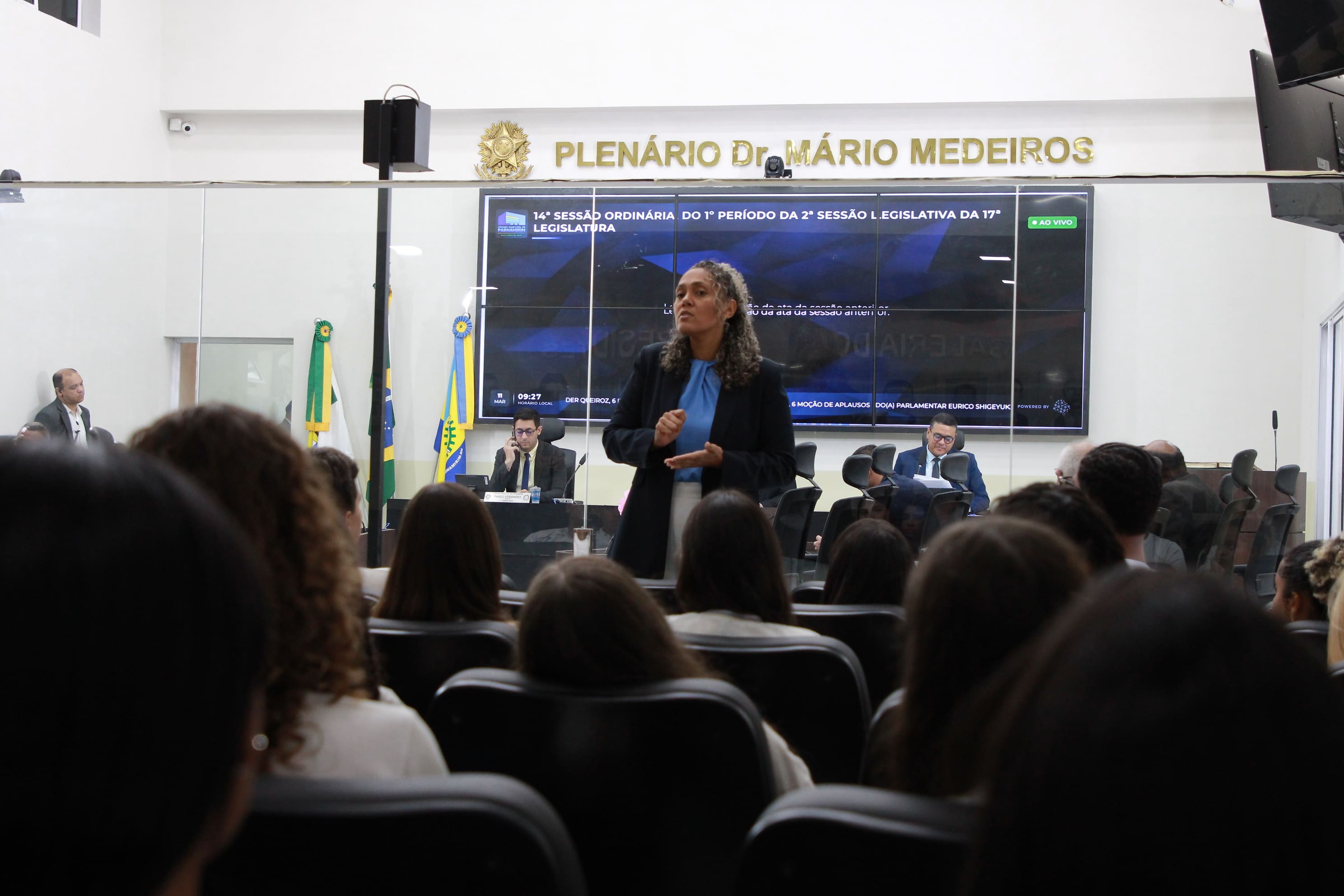 Oficinas do Parlamento Jovem continuam nesta quarta-feira (11) na Câmara de Parnamirim