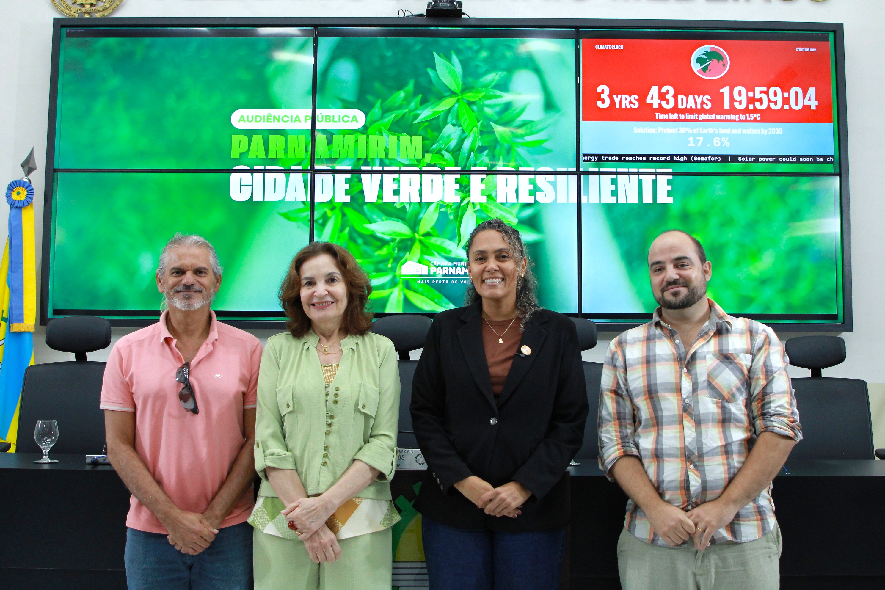 Qualidade ambiental e resiliência urbana de Parnamirim foram tema de audiência pública
