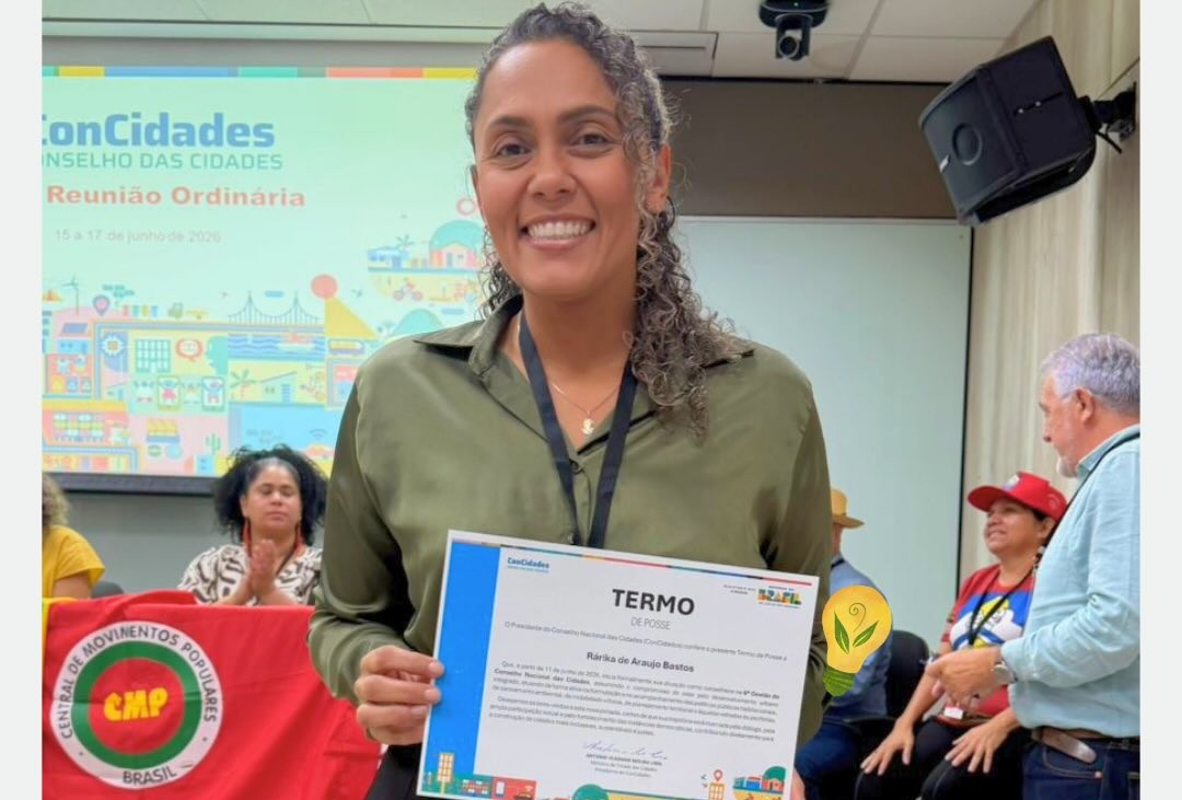 Vereadora Rárika Bastos toma posse no Conselho Nacional das Cidades