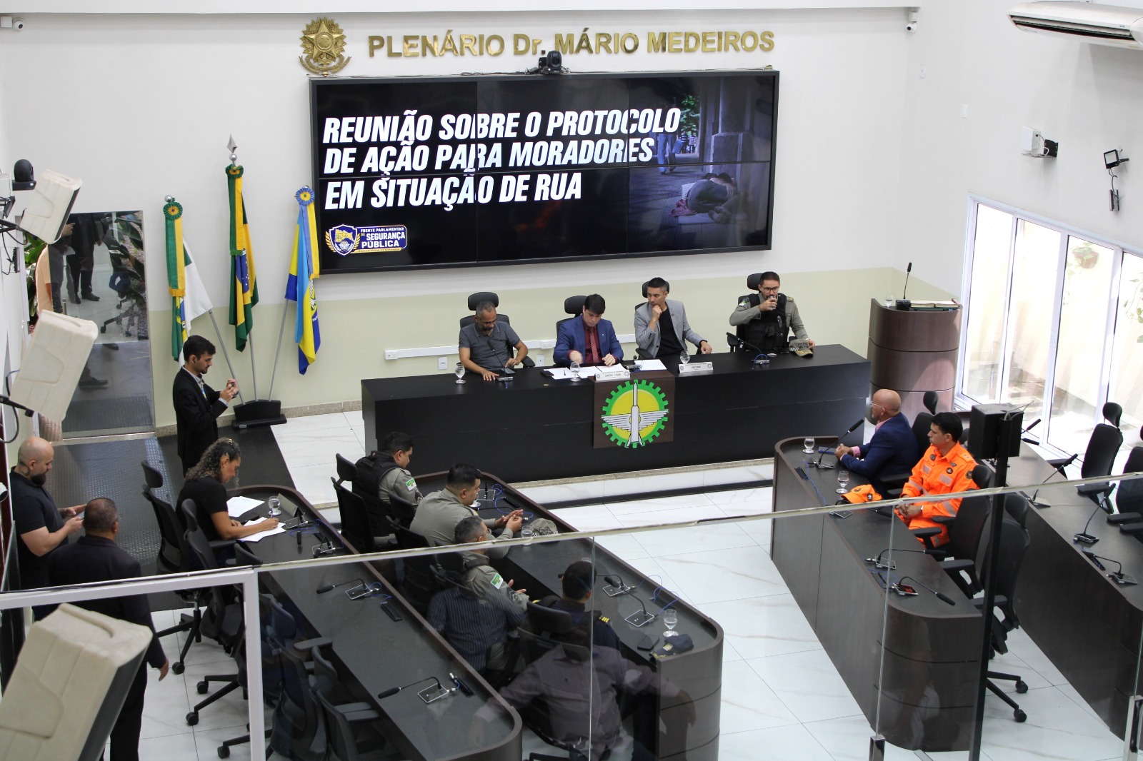 Frente Parlamentar de Segurança realiza segunda reunião nesta segunda-feira (13)