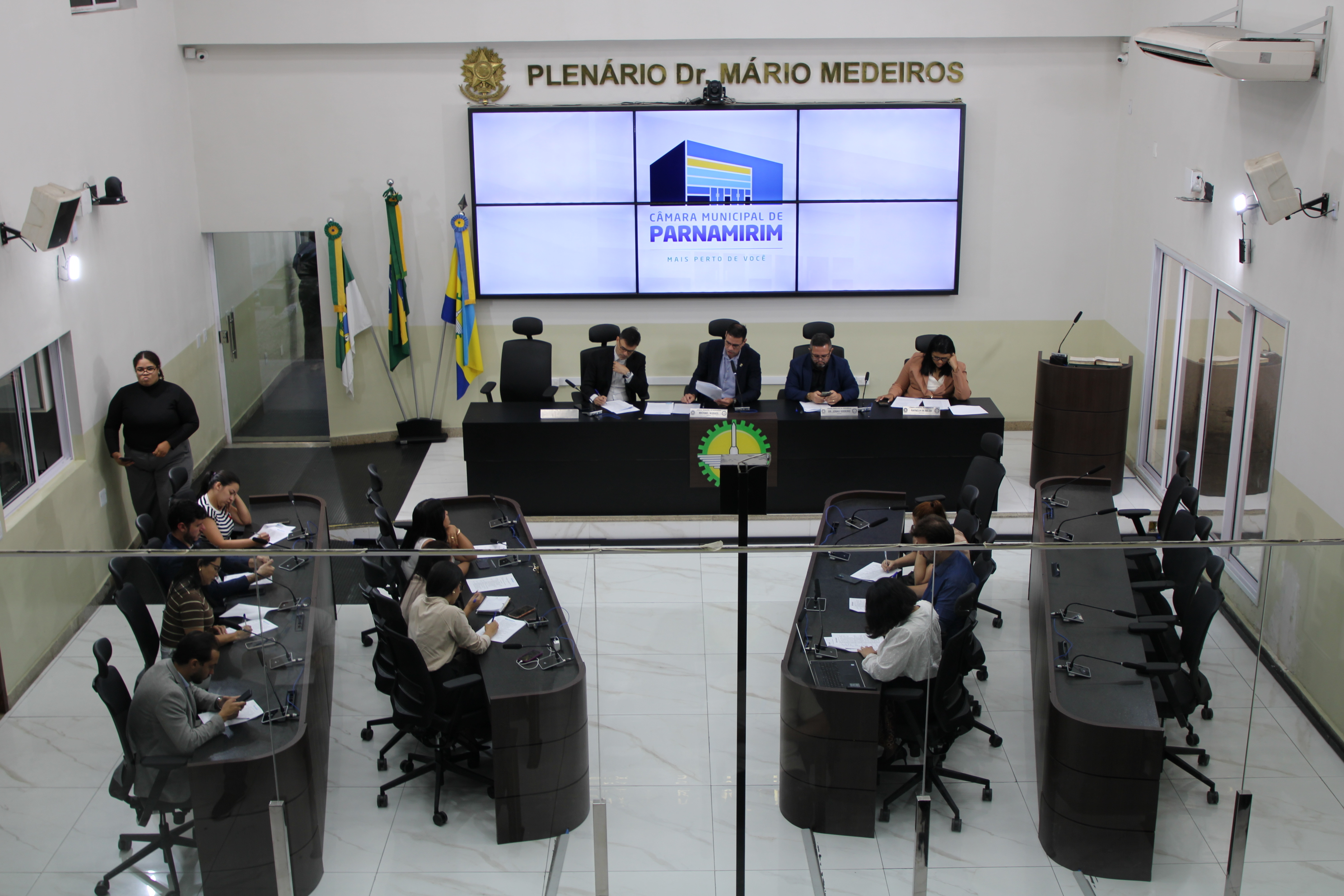 CCJ realiza reunião para deliberar e distribuir projetos de lei relevantes para Parnamirim