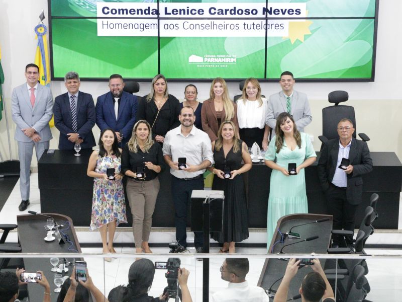 02.12.2025 | Sessão Solene: Comenda Lenice Cardoso Neves