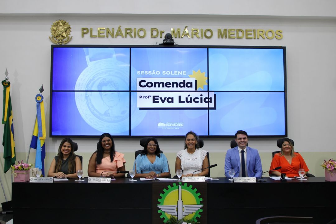 19/03/2025 - Sessão solente Comenda Profª Eva Lúcia - Foto 5
