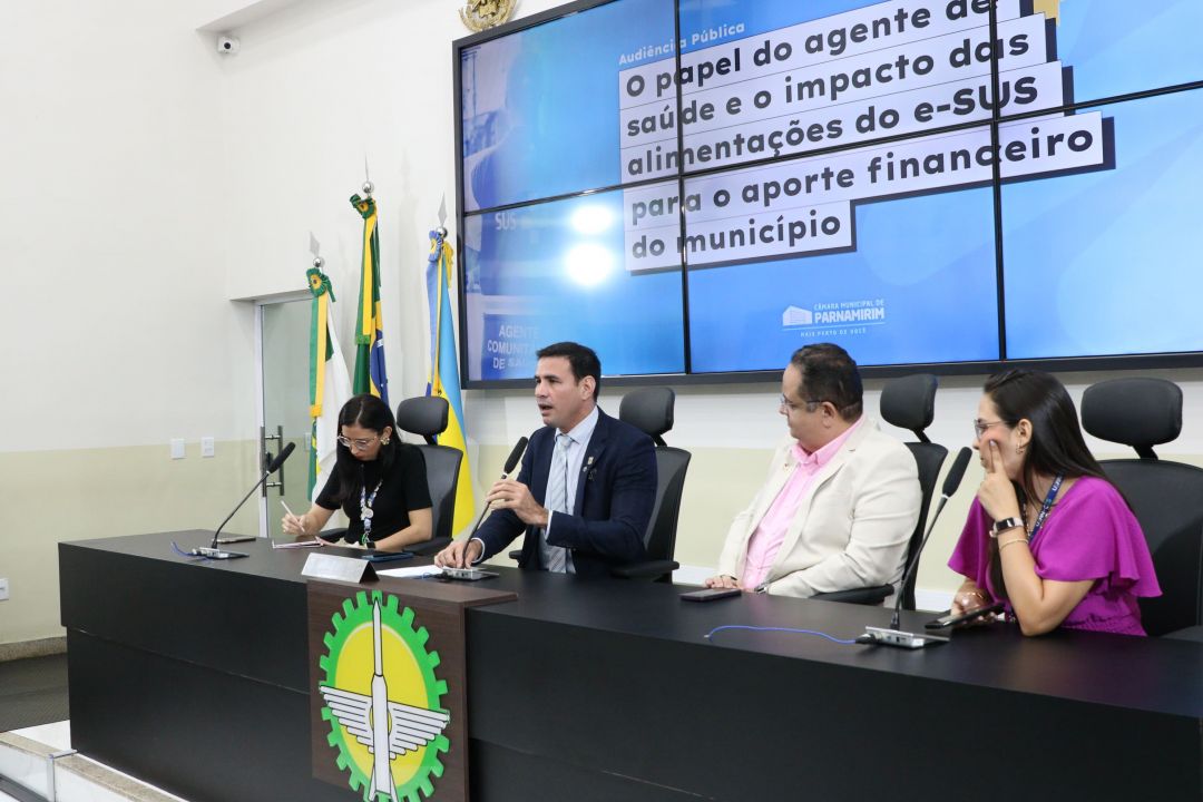 07/07/2025- Audiência Pública sobre o papel do agente de saúde e o impacto das alimentações do e-SUS para o aporte financeiro do município - Foto 5