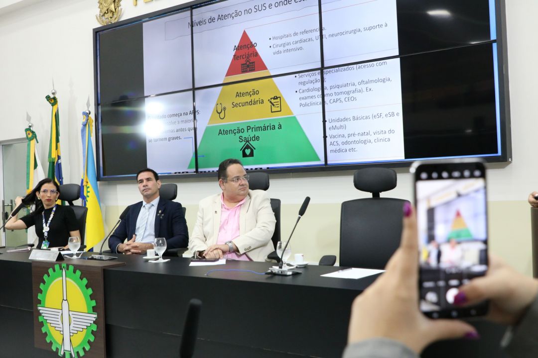 07/07/2025- Audiência Pública sobre o papel do agente de saúde e o impacto das alimentações do e-SUS para o aporte financeiro do município - Foto 18