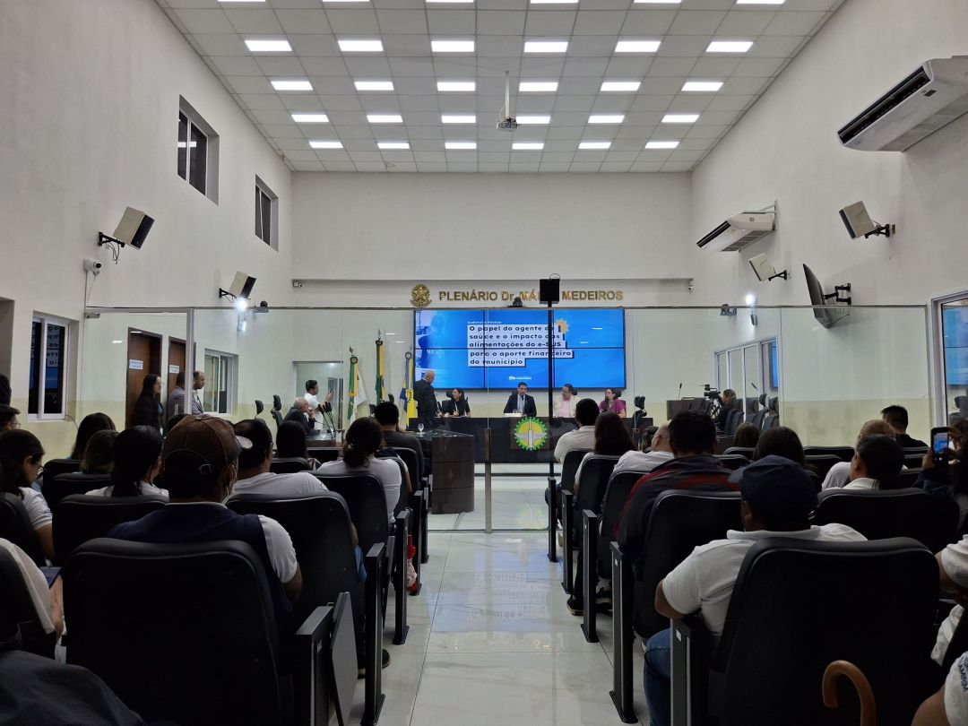 07/07/2025- Audiência Pública sobre o papel do agente de saúde e o impacto das alimentações do e-SUS para o aporte financeiro do município - Foto 24