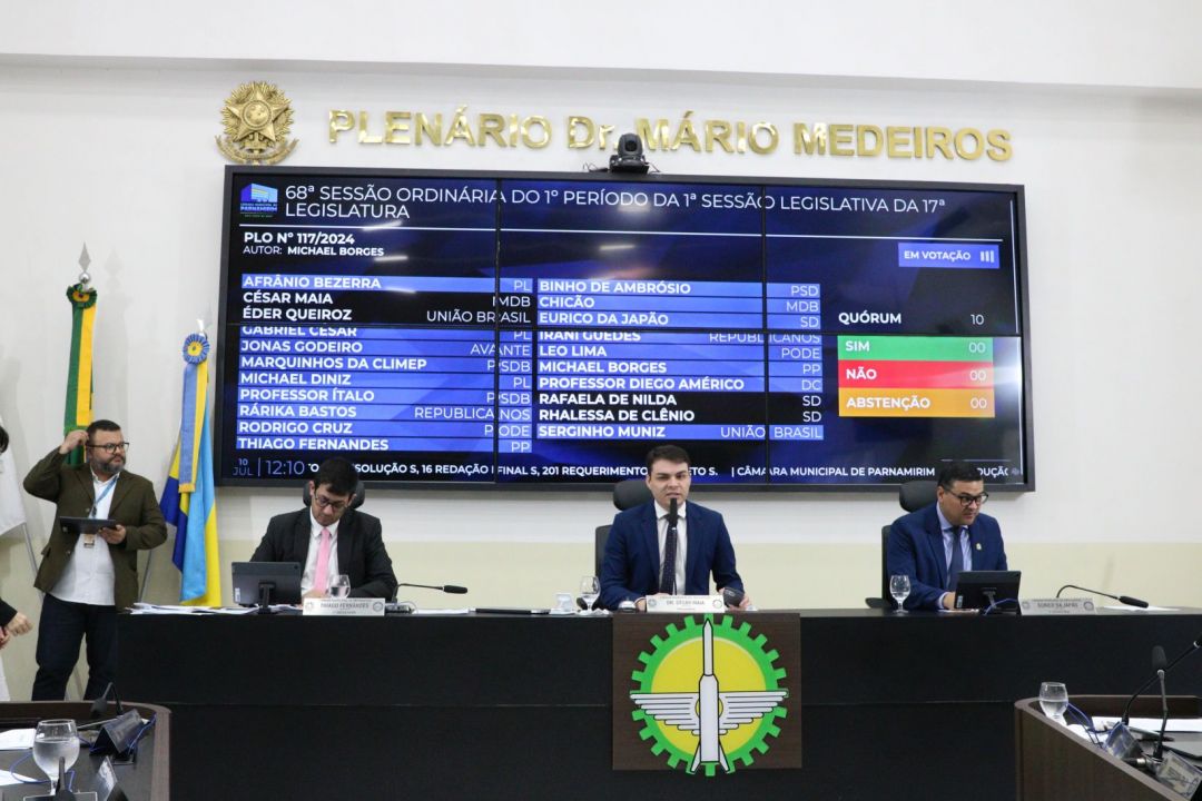 10/07/2025 - 68ª sessão ordinária - Foto 11