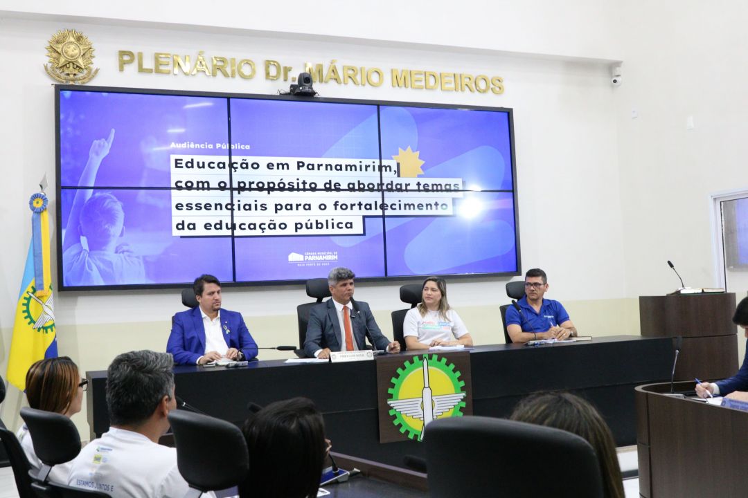 04/08/2025 - Audiência Pública - Desafios da educação em Parnamirim - Foto 1