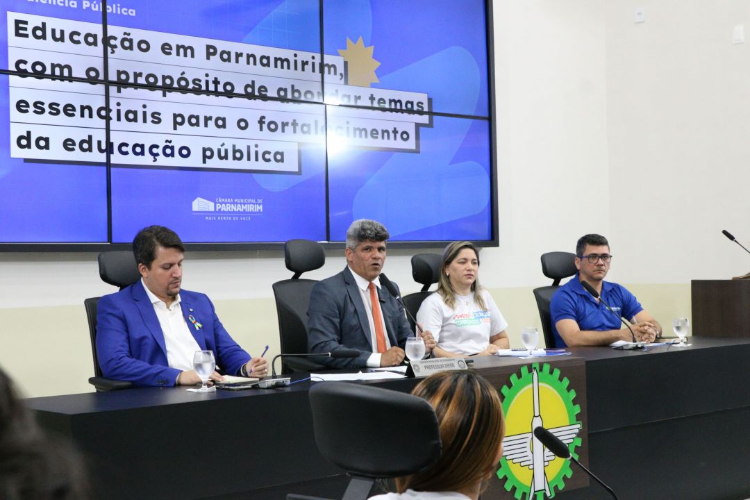 04/08/2025 - Audiência Pública - Desafios da educação em Parnamirim - Foto 4