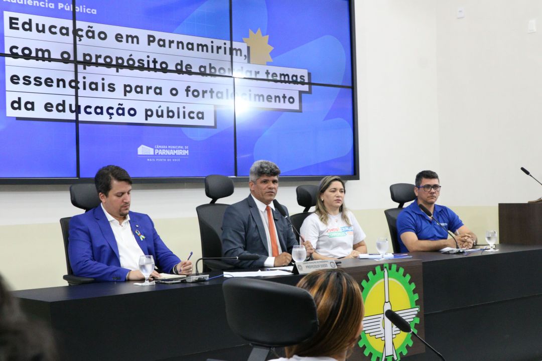 04/08/2025 - Audiência Pública - Desafios da educação em Parnamirim - Foto 5