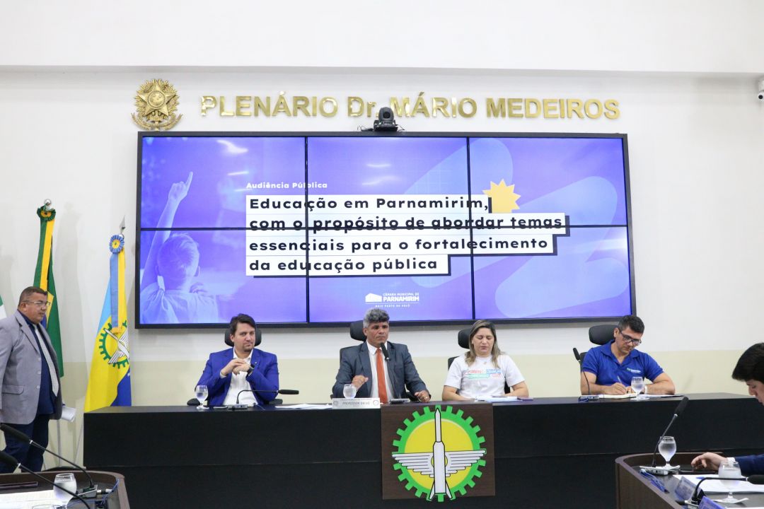 04/08/2025 - Audiência Pública - Desafios da educação em Parnamirim - Foto 6