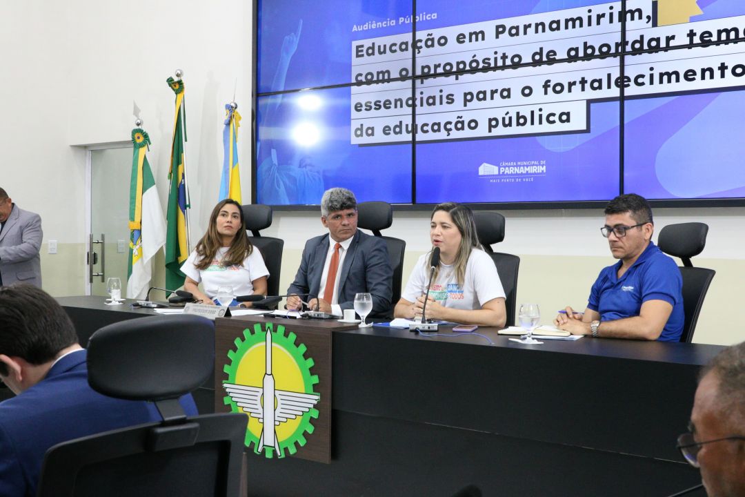 04/08/2025 - Audiência Pública - Desafios da educação em Parnamirim - Foto 26