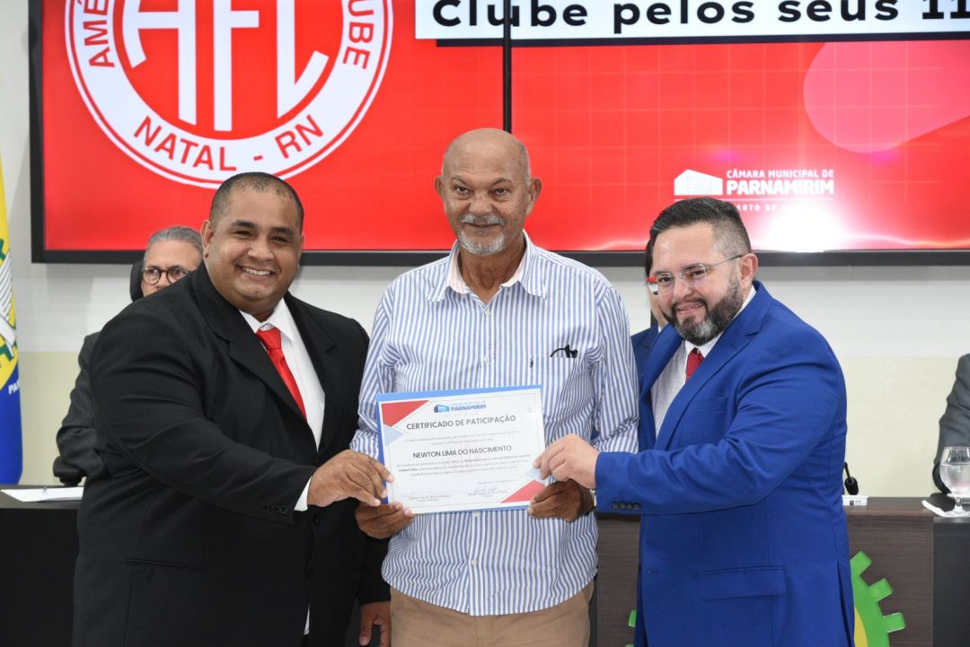 07/08/2025 - Sessão solene 110 anos do América Futebol Clube - Foto 15