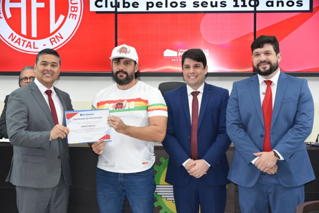 07/08/2025 - Sessão solene 110 anos do América Futebol Clube - Foto 25