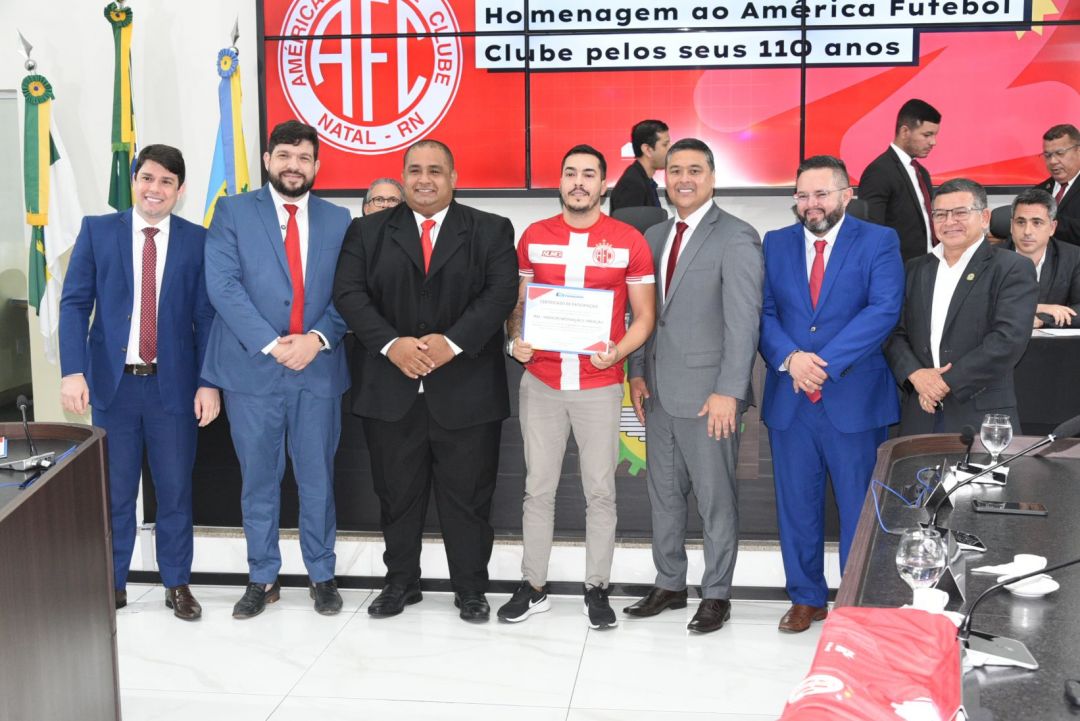 07/08/2025 - Sessão solene 110 anos do América Futebol Clube - Foto 28